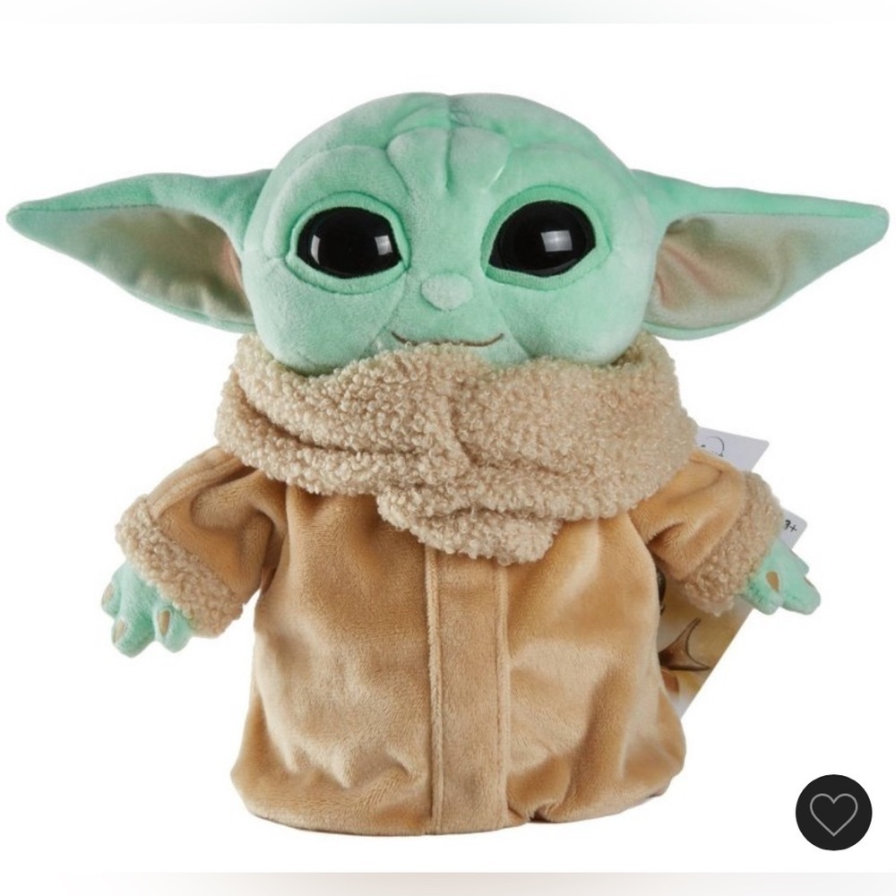 Star Wars Grogu Plush Toy – The Mandalorian “The Child” Baby Yoda Soft Doll – 8” - Picture 1 of 8
